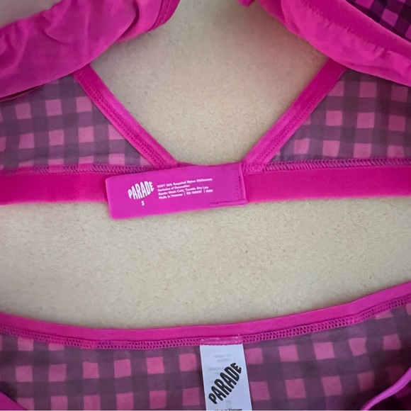 Valentine’s Day lingerie set - bralette and high rise cheeky underwear - Picture 7 of 7